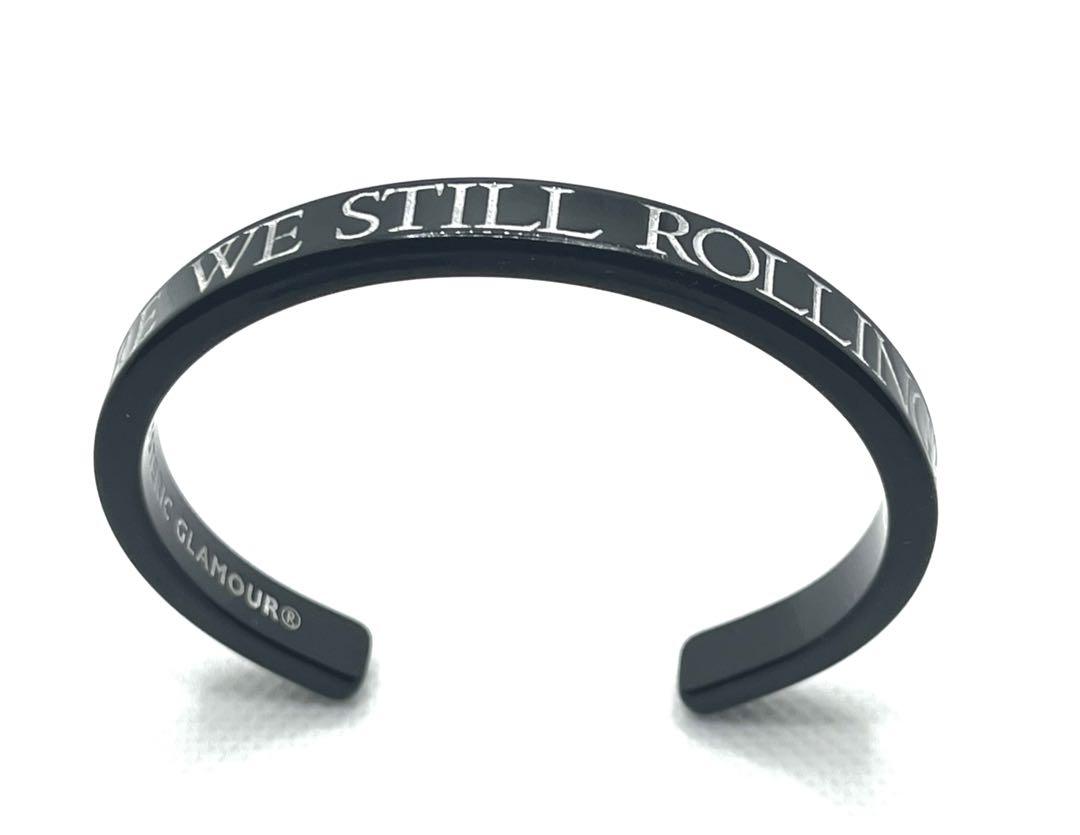 アクセサリー HYSTERIC GLAMOUR Message Bangle Black