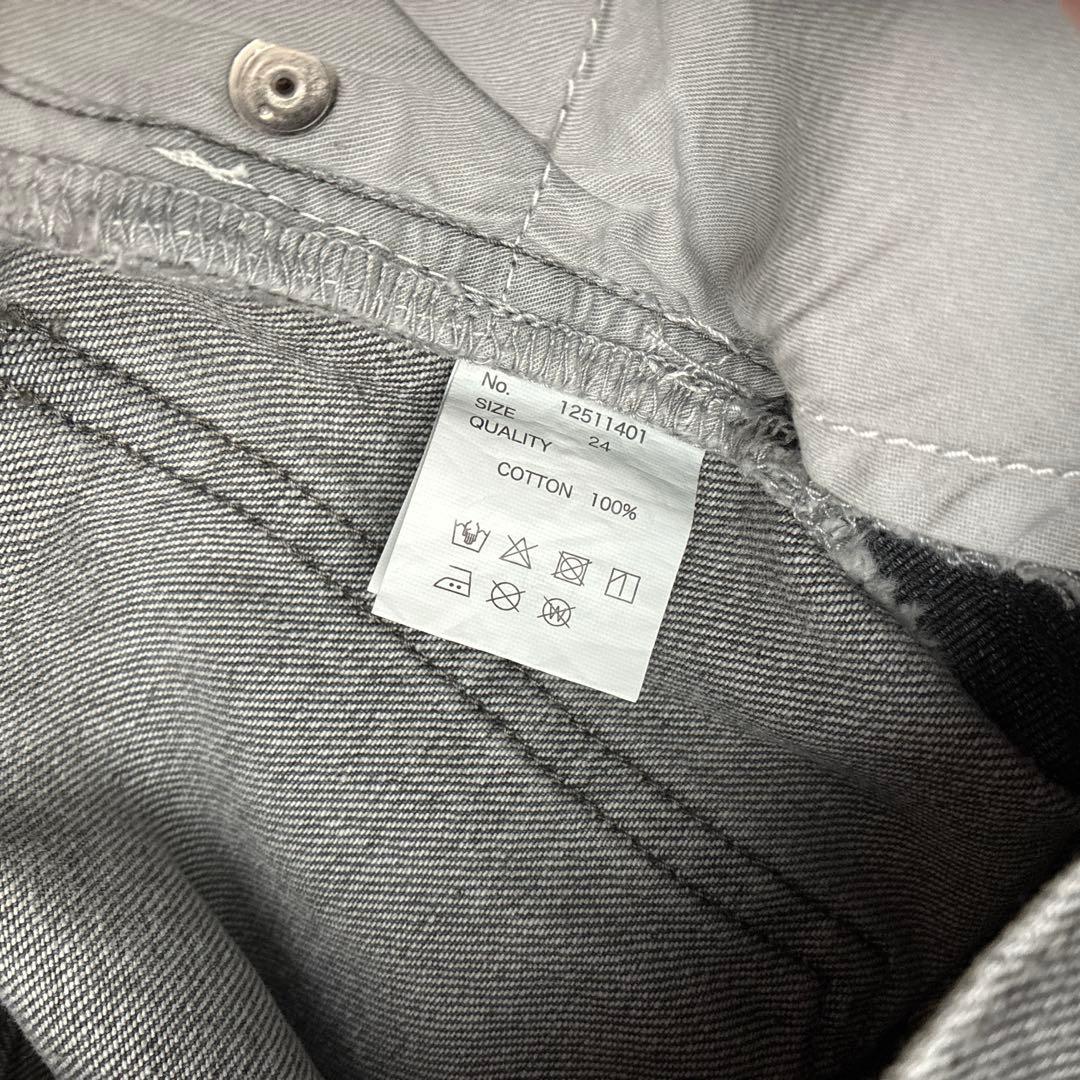 （todayful トゥデイフル）Cary's Denim グレー 24