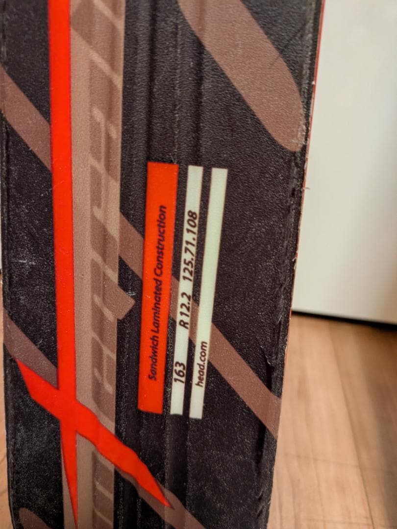 2016　HEAD スキー板 163cm とスキーケースのセット 2016 HEAD スキー板 163cm とスキーケースのセット - メルカリ