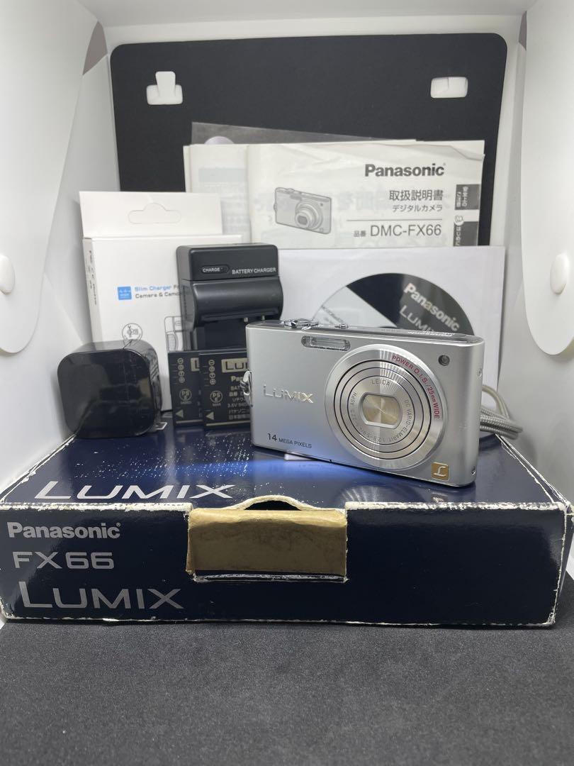 Panasonic LUMIX DMC-FX66 デジタルカメラ　美品　現状