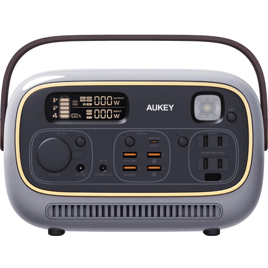 7/15まで出品】AUKEY POWER STUDIO 300 ポータブル電源-