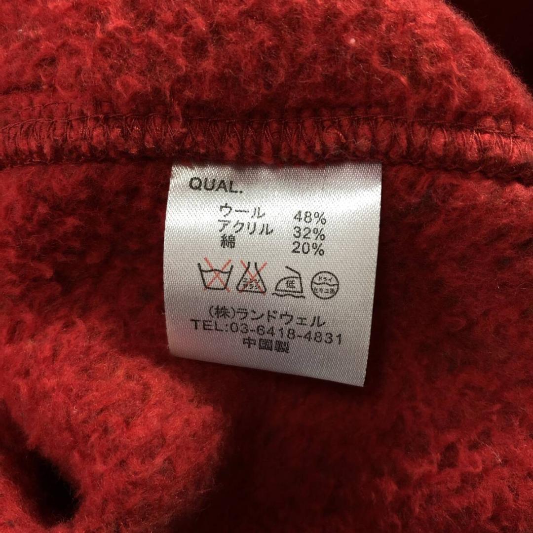 GQ1387◇CHUMS : ネップニット フルスナップ ハリケーントップス◇L