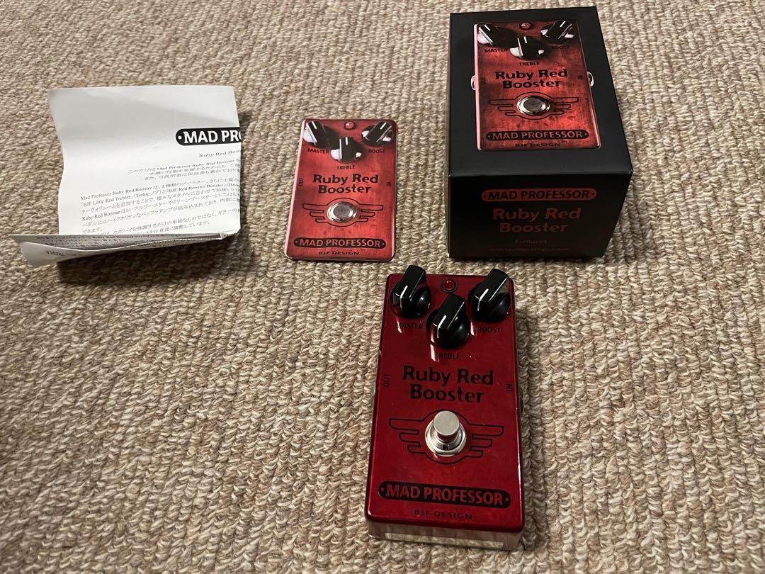 ギター MAD PROFESSOR RUBY RED BOOSTER
