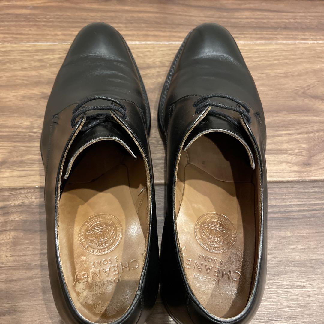 チーニー プレーントゥ JOSEPH CHEANEY 2ホール OLD - メルカリ
