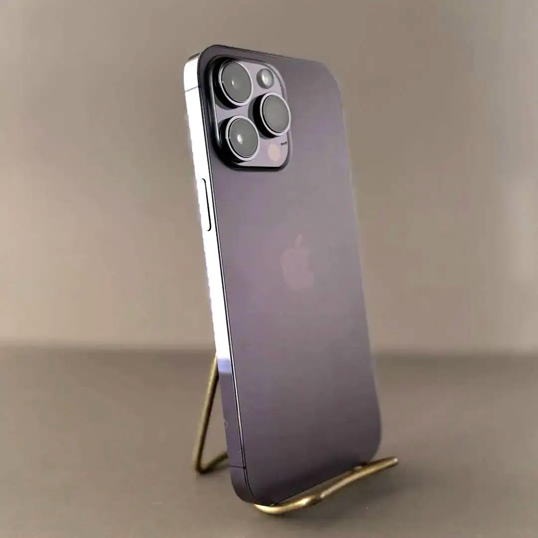 美品】iPhone14ProMax Deep Purple 128GB