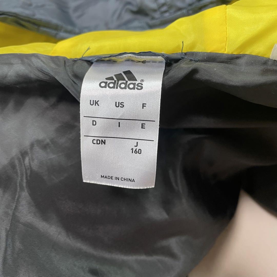 adidas アディダス　ベンチコート　ダウン　160 キッズ　サッカー　野球