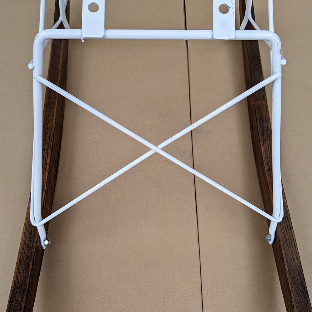 イームズ ロッカーベース 交換用 チェア 椅子 Eames 部品 白/茶ベース