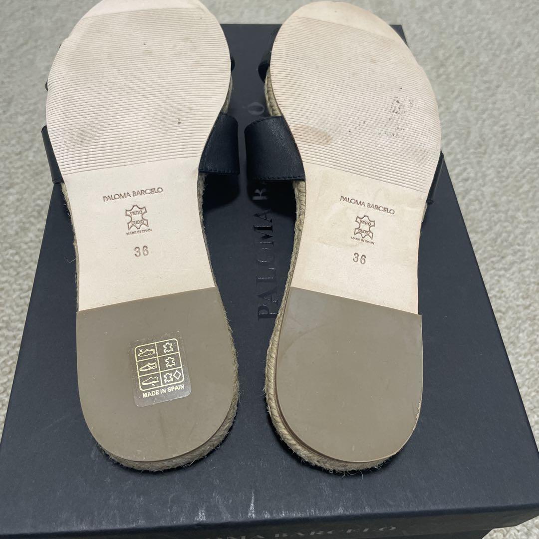 未使用品 PALOMA BARCELÓ パロマ・バルセロ FLAT サンダル