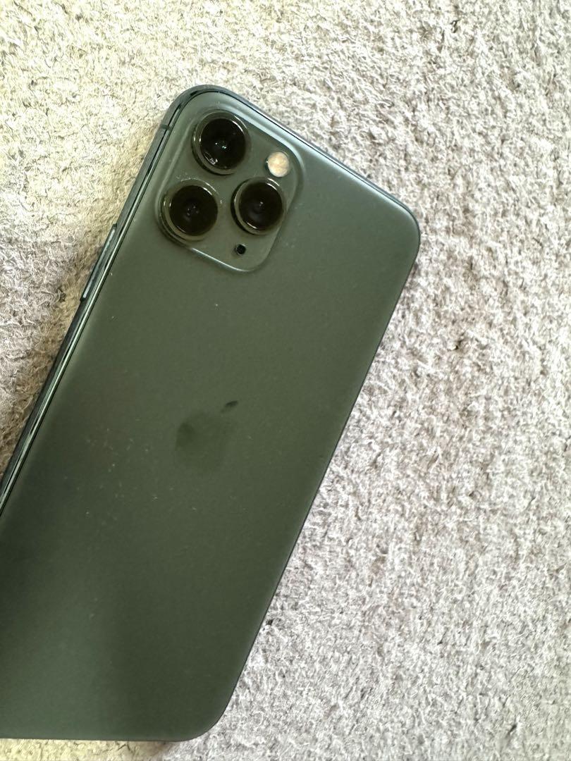 iPhone11pro 箱・付属品あり ミッドナイトグリーン