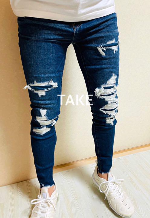 中古】 スキニーパンツ ダメージデニム スキニーデニム ジェギング アメリカンイーグル パンツ Kakaku Kaitei 中古】 スキニーパンツ ダメージデニム スキニーデニム ジェギング アメリカンイーグル パンツ Kakaku Kaitei