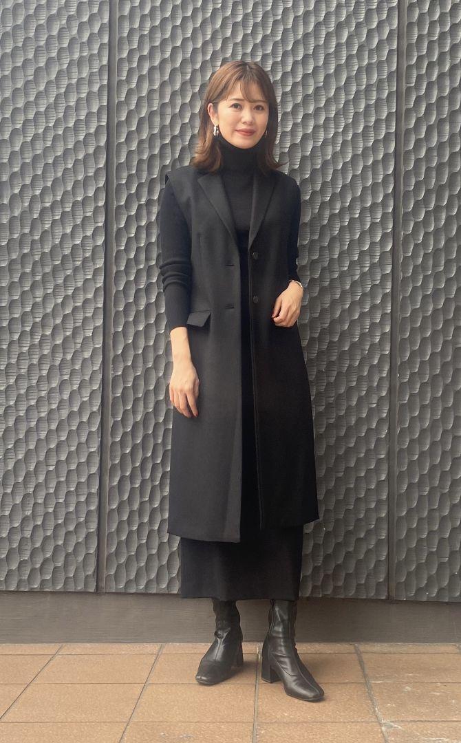 22AW ウール ロングジレ