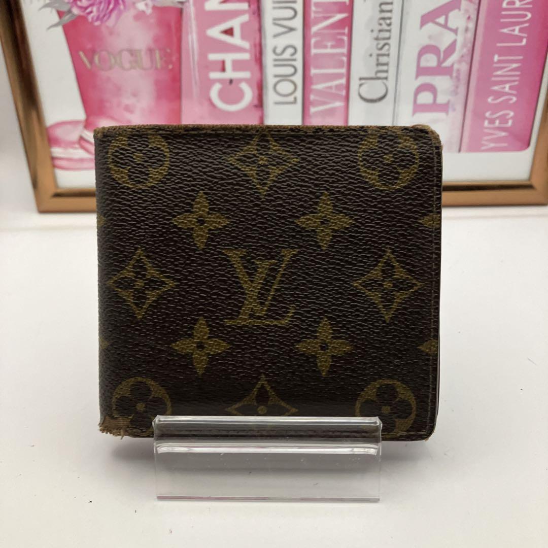 【匿名配送】LOUIS VUITTON✨ルイヴィトン✨モノグラム二つ折り財布