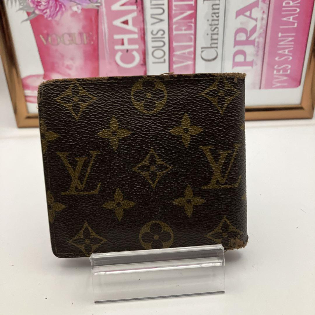 【匿名配送】LOUIS VUITTON✨ルイヴィトン✨モノグラム二つ折り財布