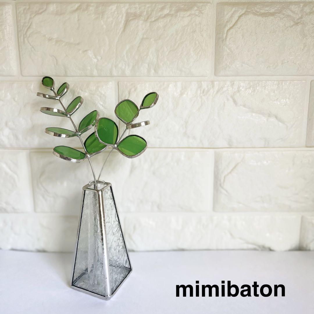 ⚫︎受注製作⚫︎mimibaton ＊ステンドグラスのラベンダー