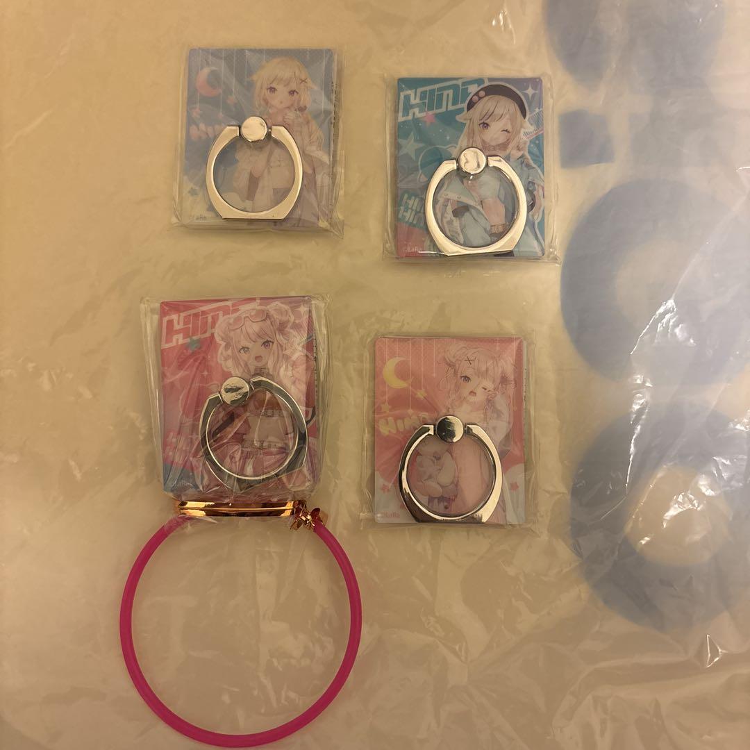 ヒメヒナ HIMEHINA スマホリング 全４種類　gigo 限定