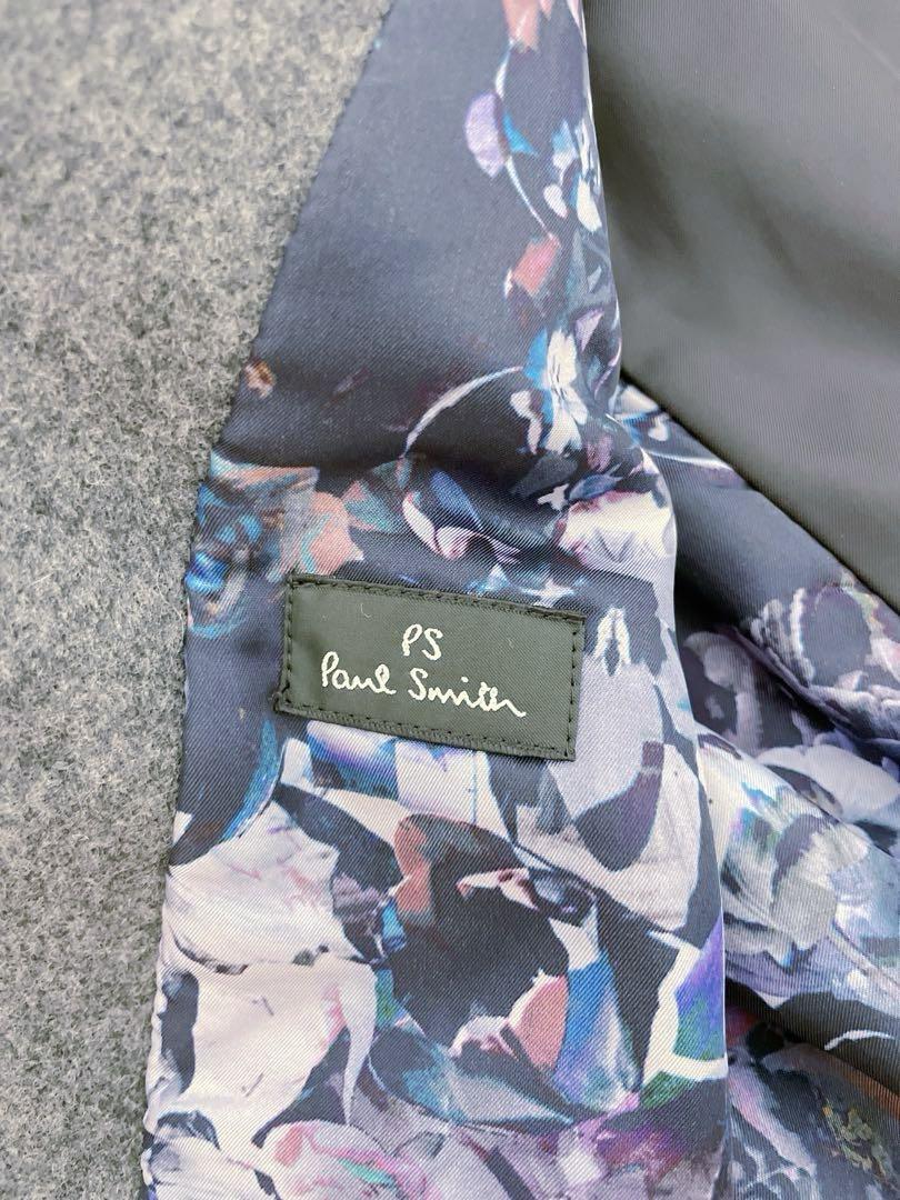 ポールスミス　Pコート　グレー　メンズMサイズ　Paul Smith アウター