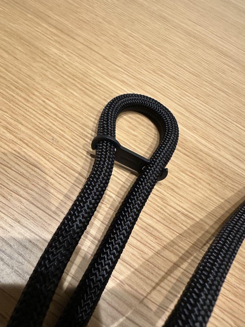 ヨセミテストラップ マットブラック JIZAI(長さ調整アクセサリ) 126cm