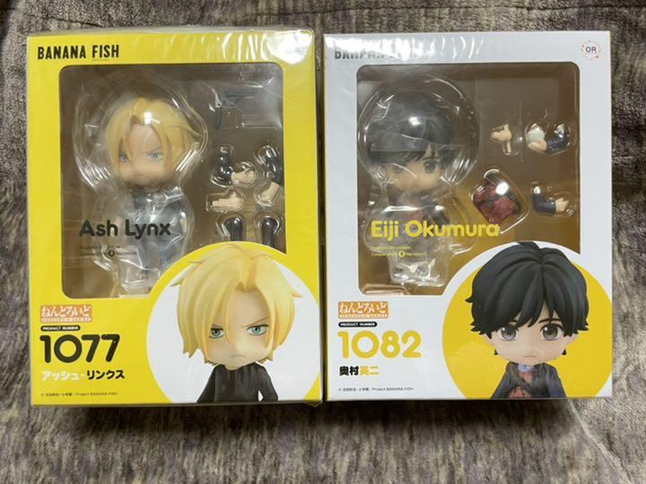 ねんどろいど　奥村英二　アッシュ・リンクス　セット BANANAFISH 奥村英二 アッシュ・リンクス ねんどろいど - その他新品