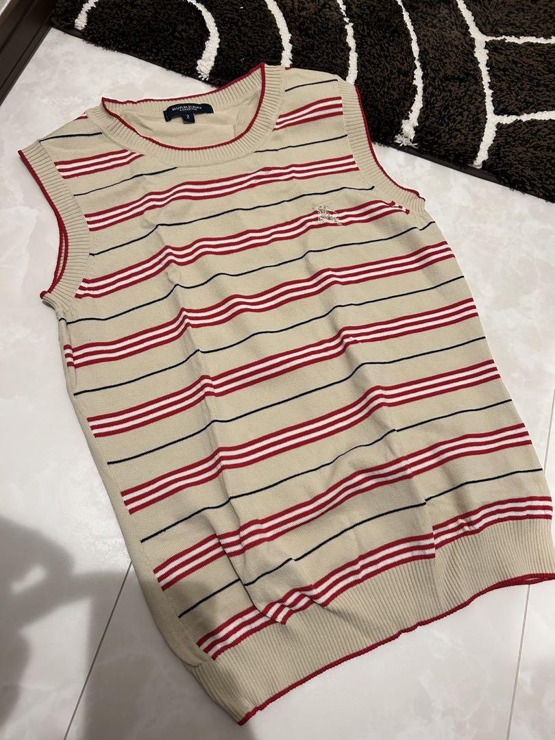 Burberry ノースリーブニット サイズ2
