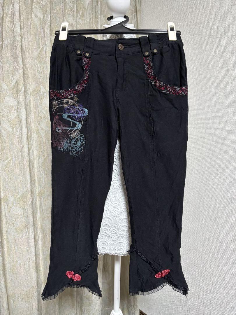 OZZON - ozz on オッズオン オッズオネスト薔薇刺繍レース