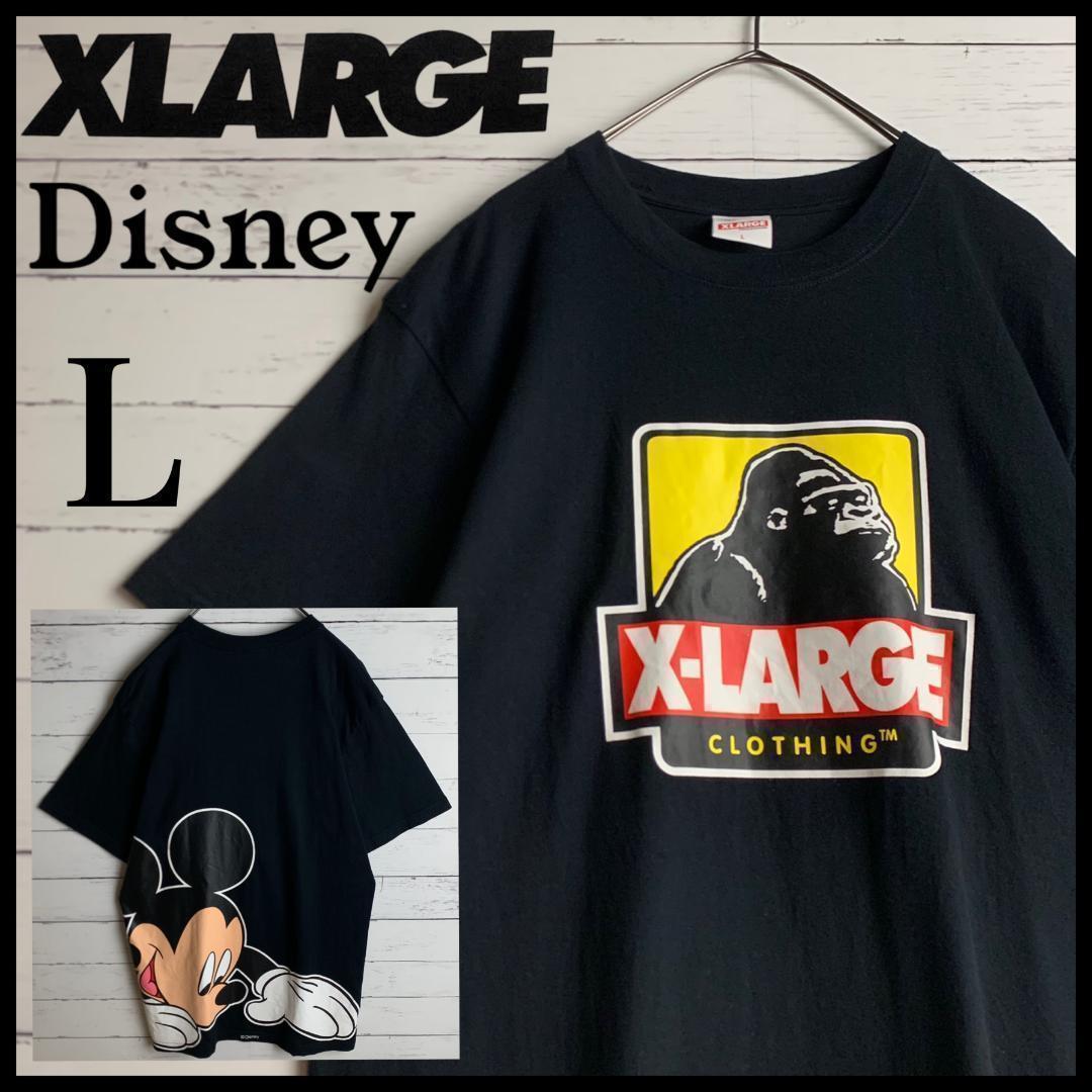 【リンクコーデに◎】エクストララージ×ディズニー ミッキー 激レアTシャツ/72トップス