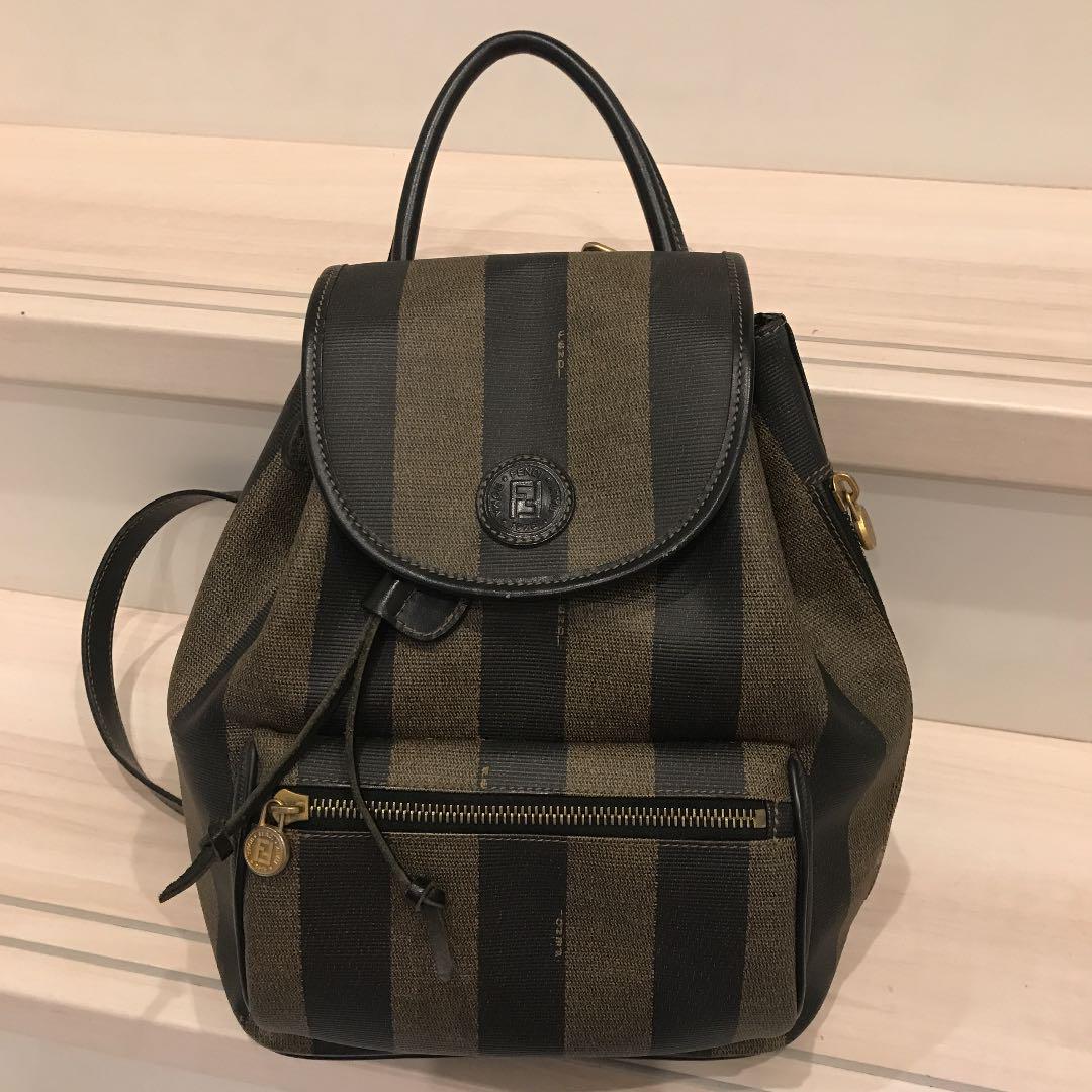 【美品】FENDI フェンディ　ペカン　リュックサック
