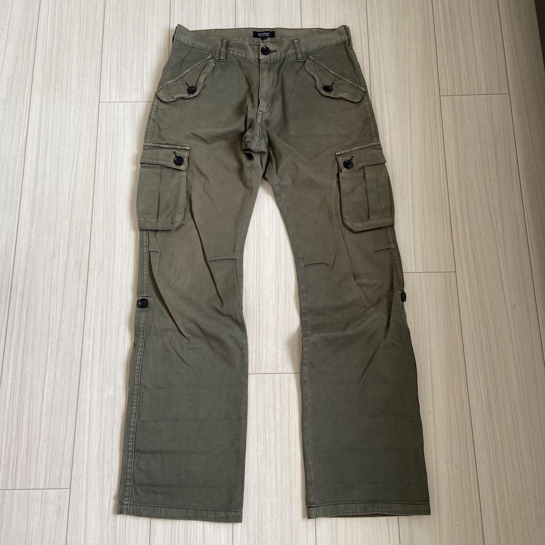 BURBERRY BLACK LABEL カーゴ パンツ メンズ Mサイズ - メルカリ