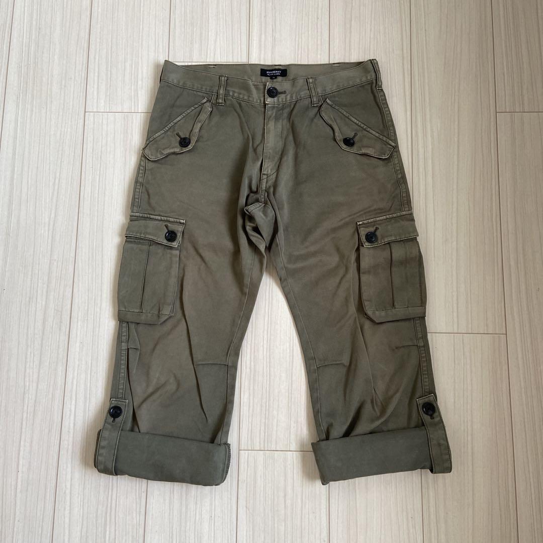 BURBERRY BLACK LABEL カーゴ パンツ メンズ Mサイズ - メルカリ