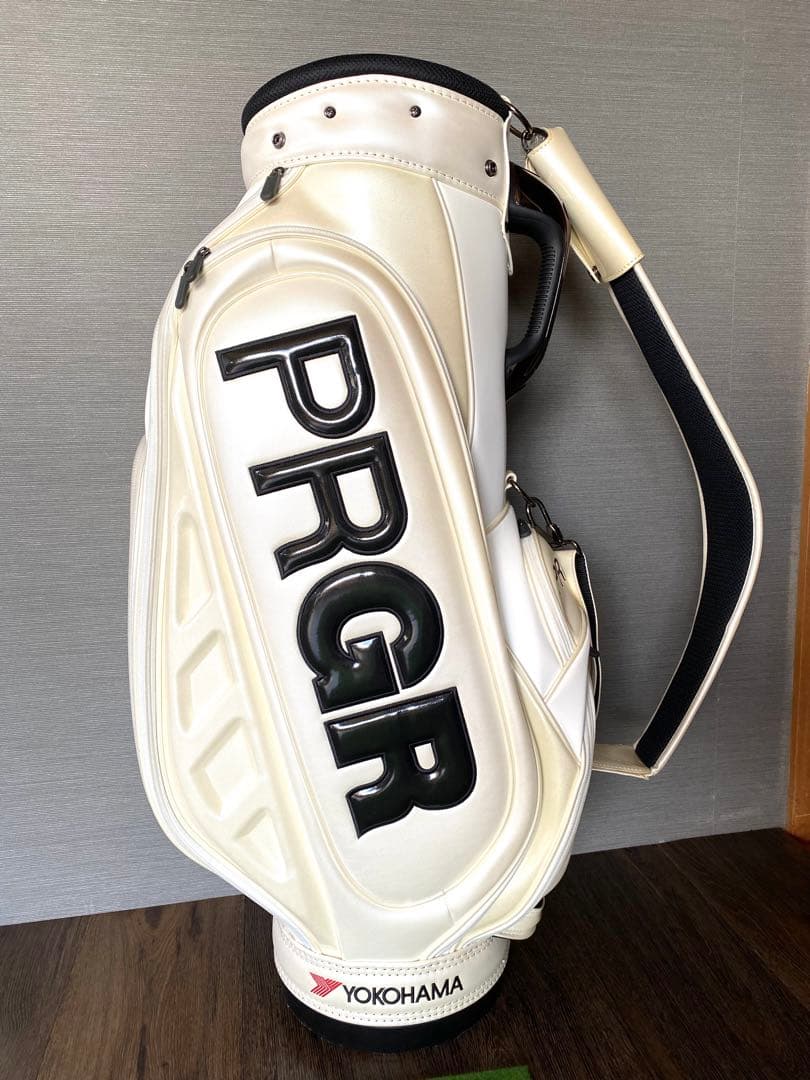 工場直送 PRGR プロギア エナメルキャディバッグ 9.5型 美品 fawe.org