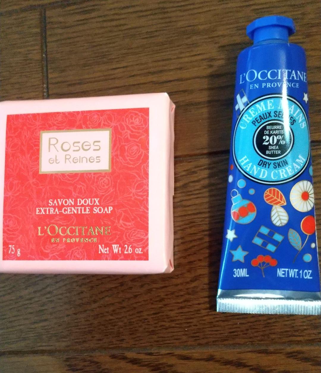ロクシタン ハンドクリーム バスソープ