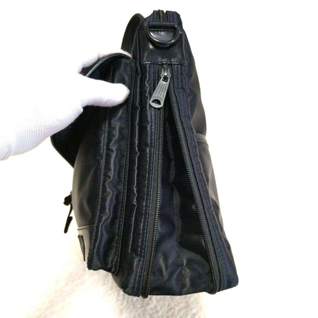 ポーター×サックスバー別注 ナイロン 2way ビジネスバッグ 黒 美品
