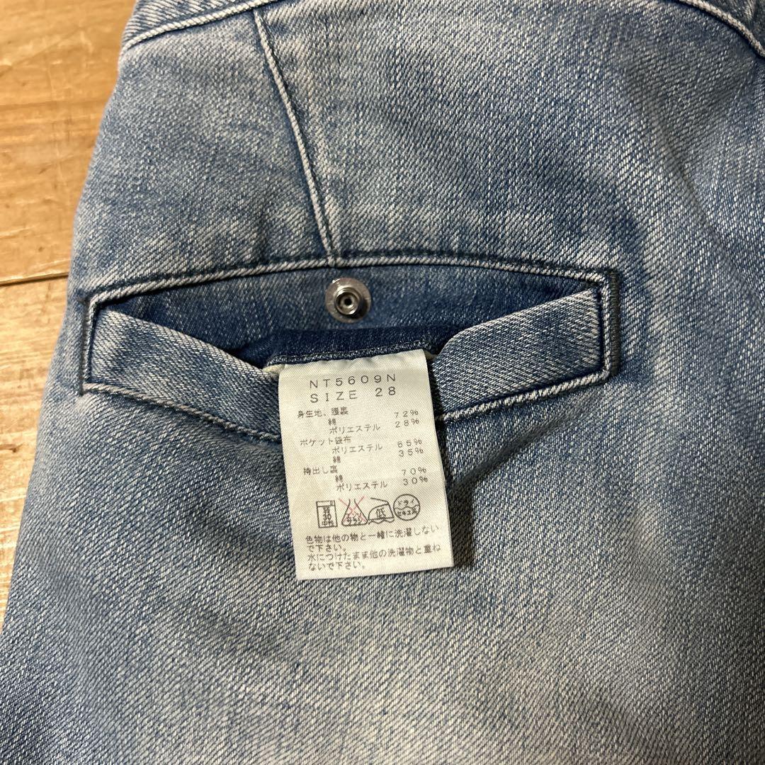 THE NORTH FACE ライトブルーデニムパンツ