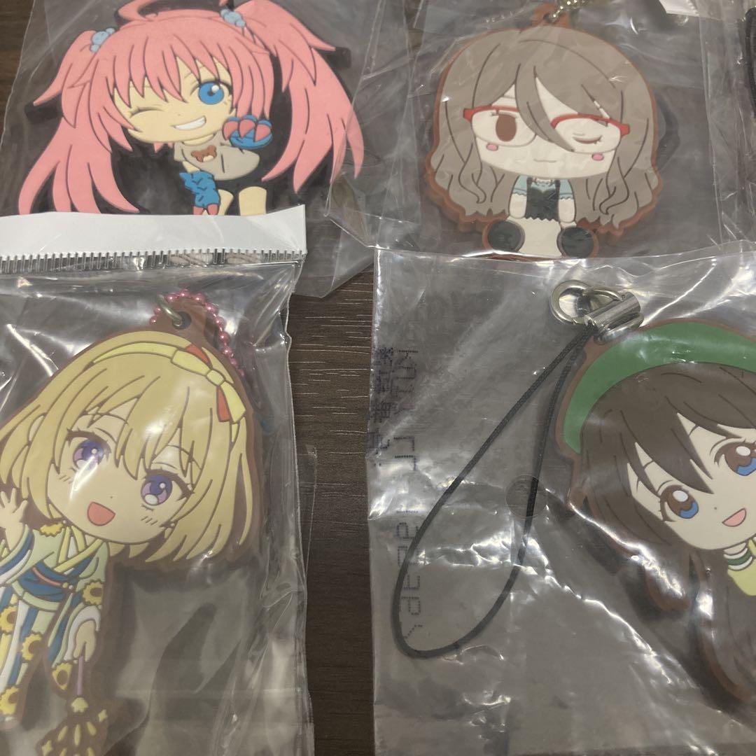 アニメ キャラ ラバー系 まとめ売り ストラップ キーホルダー