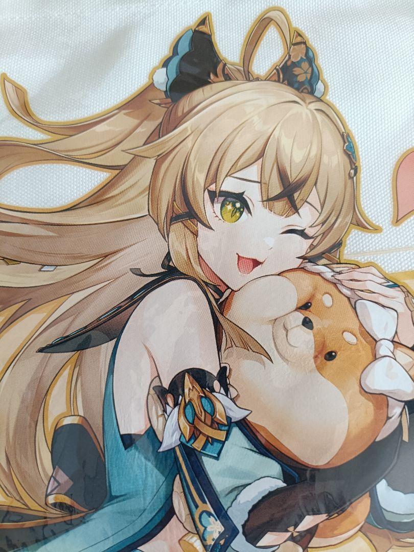 高速配送 台灣限定 公式 希少品！原神 一番くじ トート 綺良々 コラボ アクリルスタンド