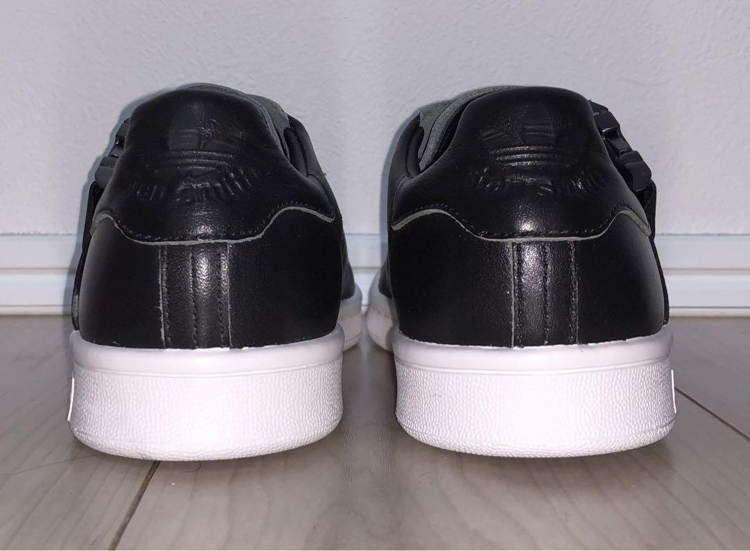 22.5cm 美品 adidas STAN SMITH BCKL 黒 ブラック