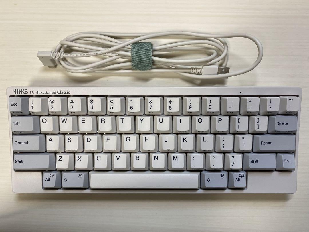 PFU HHKB Professional Classic 英語配列／白 USB接続(Type-C