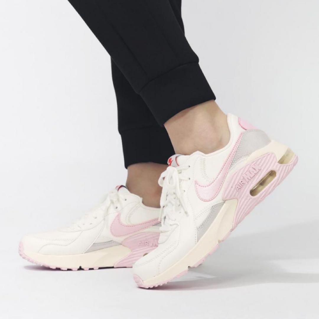 【新品25cm】NIKE エアマックス エクシー セイル/アイボリー/ピンク 【新品25cm】NIKE エアマックス エクシー セイル/アイボリー/ピンク