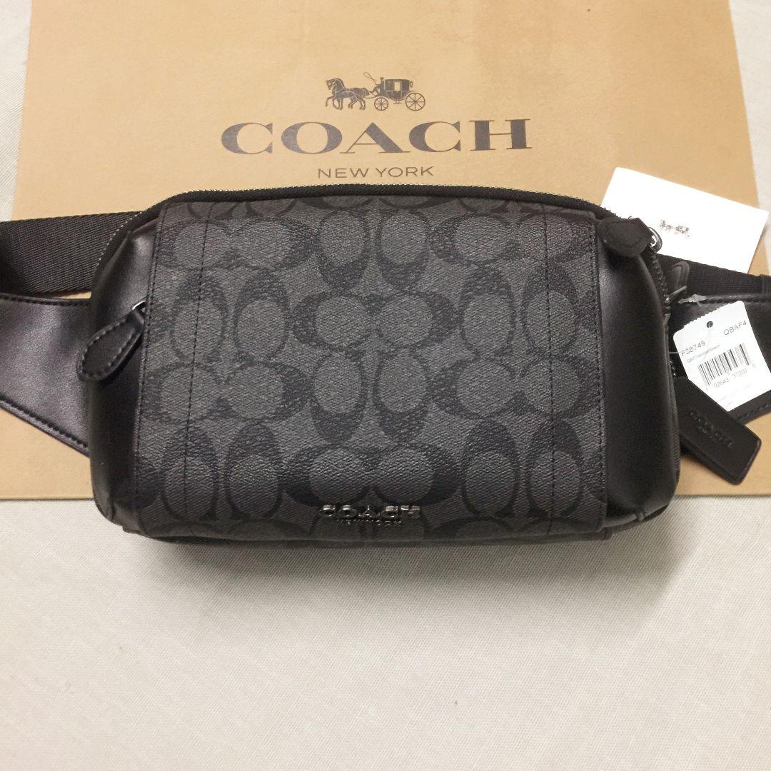 【新品】COACHバッグ F38749 ボディバッグ ベルトバッグ 斜めかけ ◇新品◇COACHバッグ F38749 ボディバッグ ベルトバッグ 斜めかけ