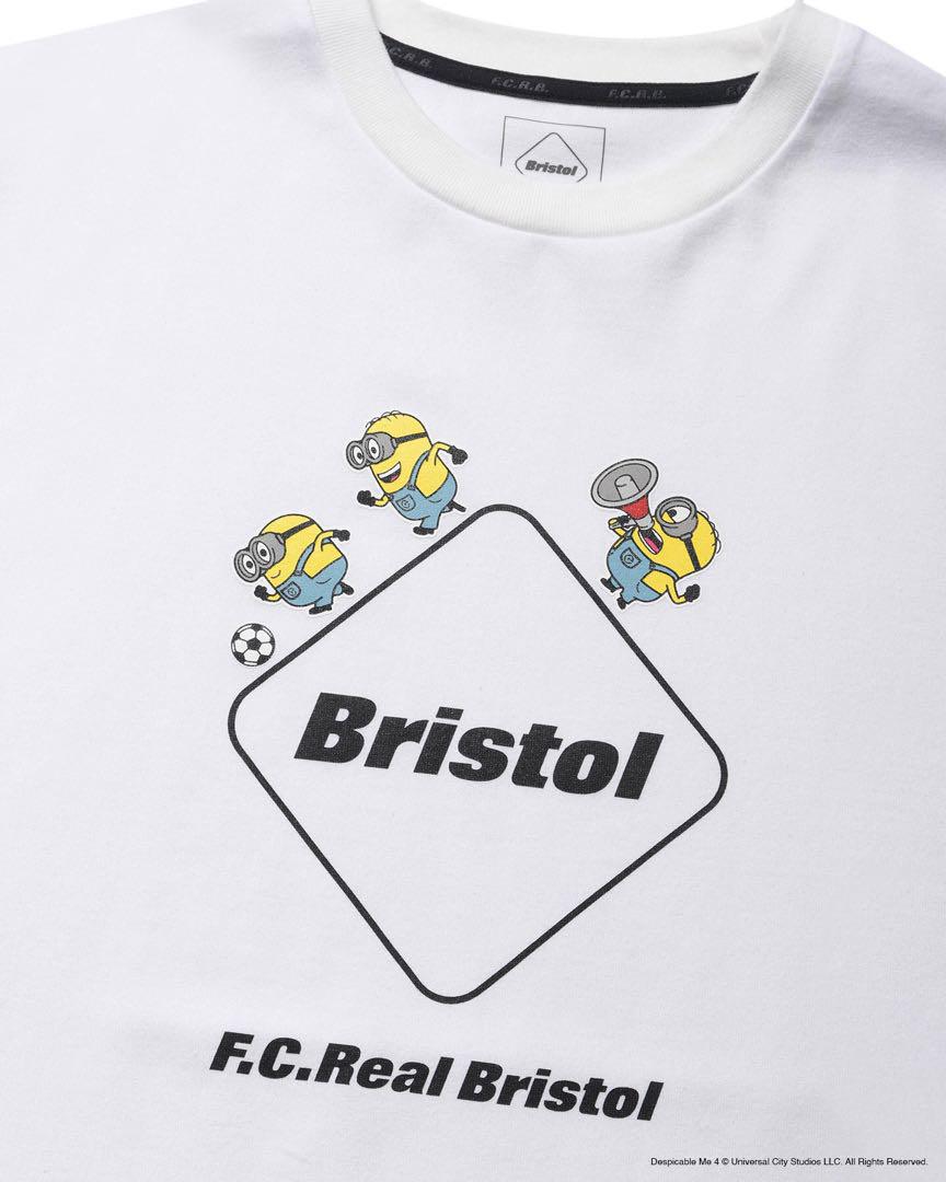 新品】F.C.R.B× MINIONS TEAM EMBLEM TEE