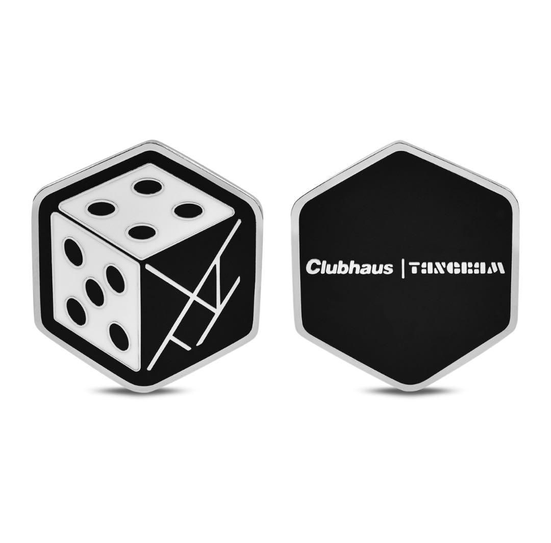 正規品 コラボ TANGRAM✖️clubhaus マーカー おまけ付 SET ソックス ラウンド用品・アクセサリー
