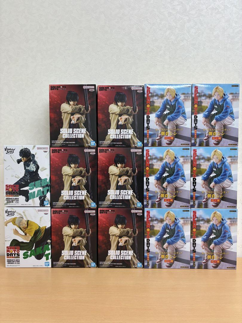 SAKAMOTODAYS フィギュア6種類セット 坂本 シン ルー 勢羽夏生