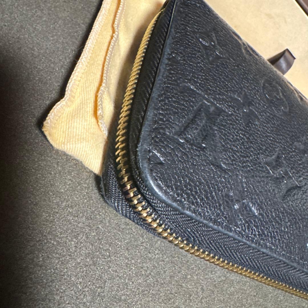 ルイヴィトン アンプラント ポルトフォイユ クレマンス 黒 長財布 ルイヴィトン アンプラント ポルトフォイユ クレマンス 黒 長財布