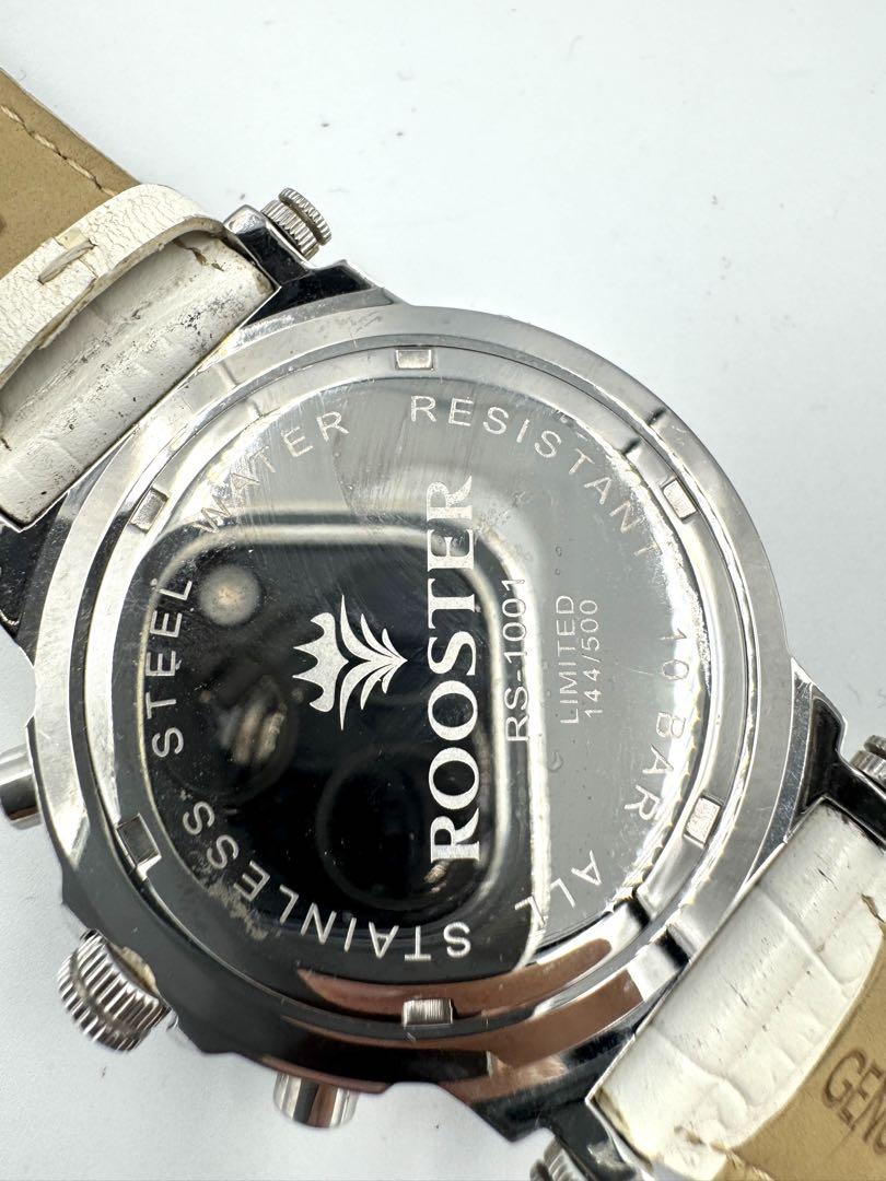 ROOSTER ルースター クロノグラフ クォーツ腕時計 A2696