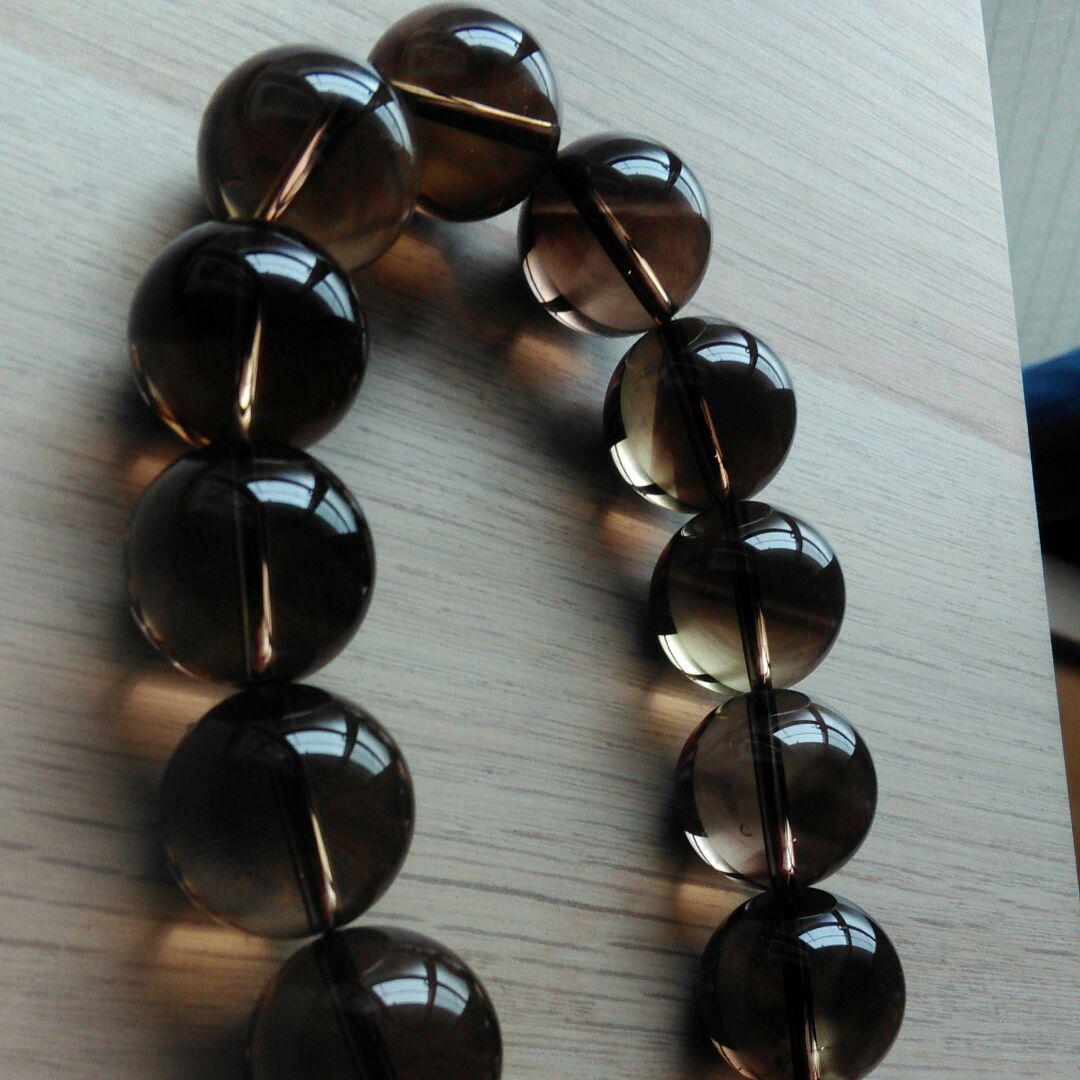 スモーキークォーツ超大玉20mm連