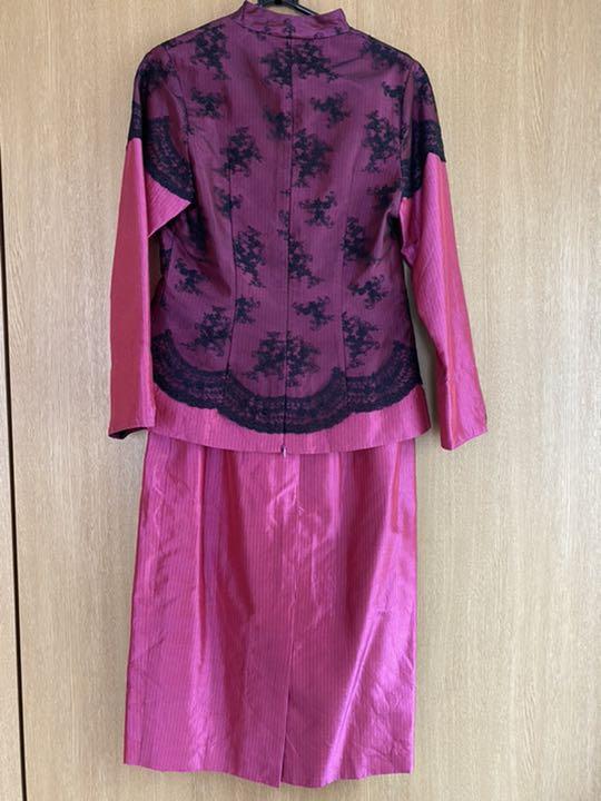 誂品 一点物 タイシルク セットアップ