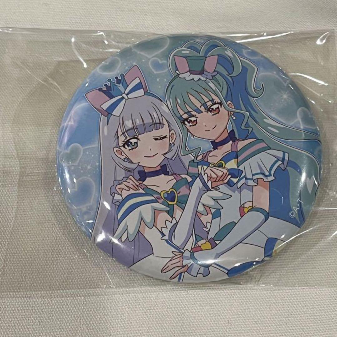 トゥインクル缶バッジ わんだふるぷりきゅあ プリティ猫袋