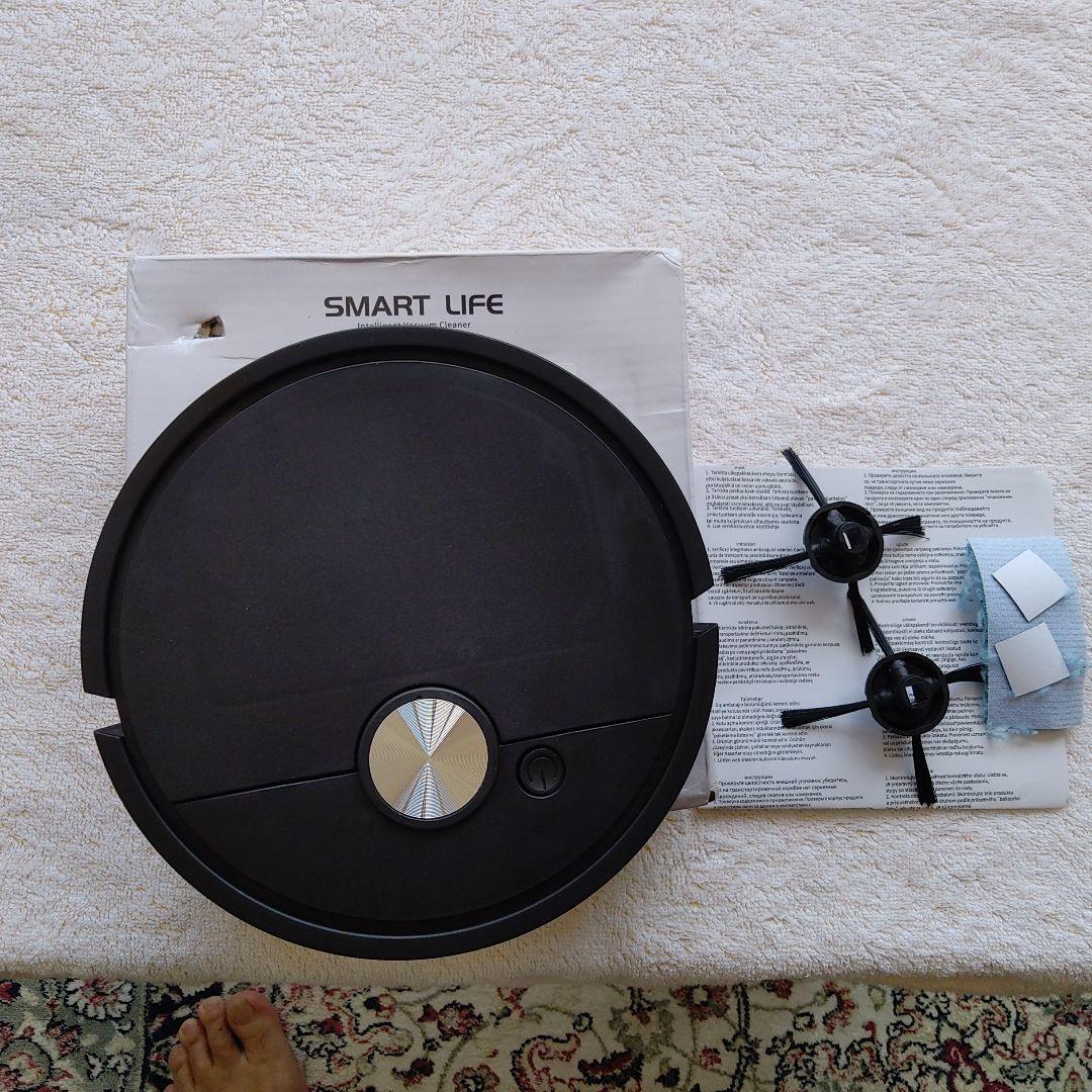 SMART LIFE ロボット掃除機 本体 ブラック SMART LIFE ロボット掃除機 本体 - メルカリ