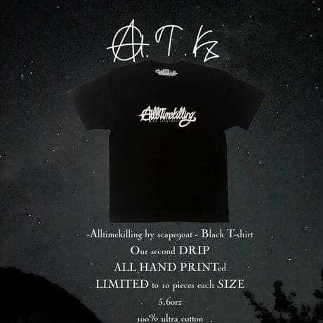 T Shirts Alltimekilling Alltimekilling Black T Shirts Alltimekilling Alltimekilling Black