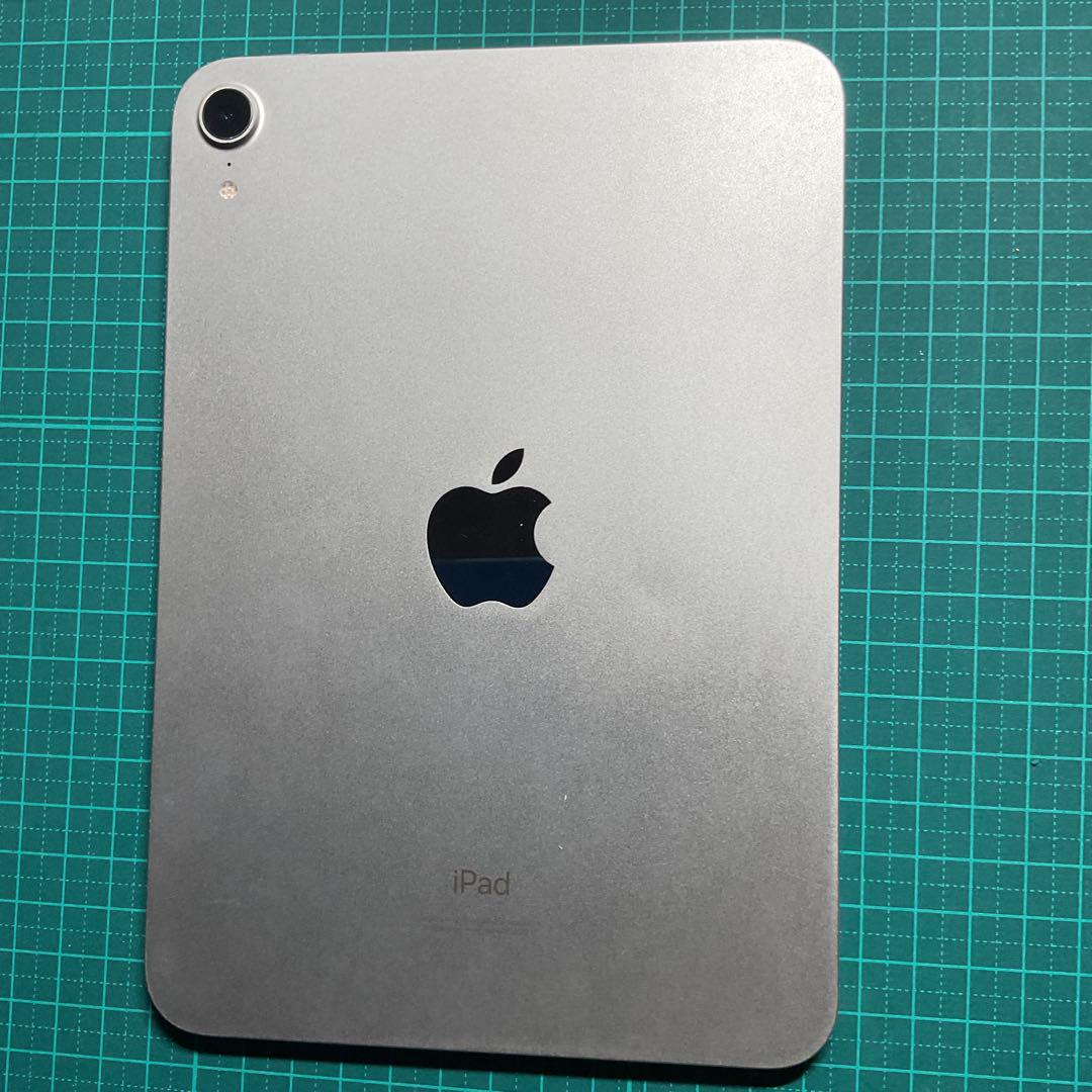クラシック iPad Apple mini iPad本体 (画面中央付近に筋線有) 64gb シルバー 6 iPad本体