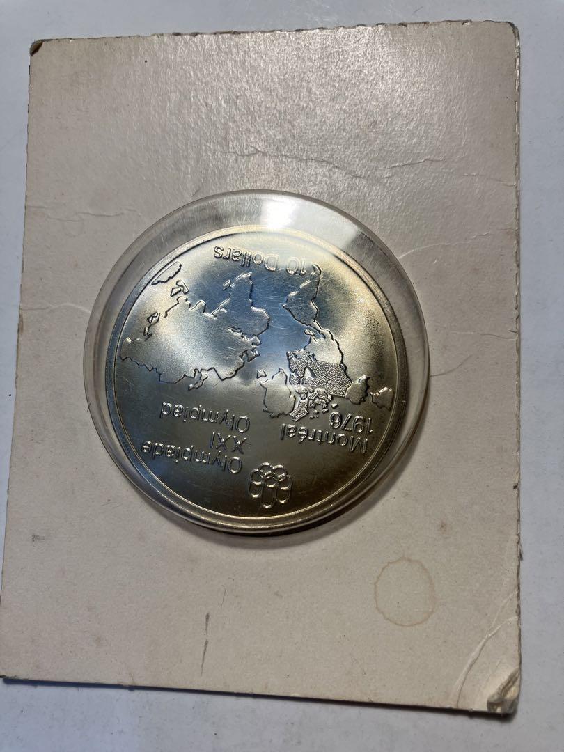 カナダ モントリオールオリンピック 記念銀貨1次セット 税送料